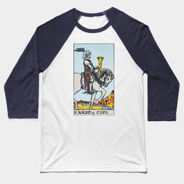 Knight of cups tarot Baseball T-Shirt by Nate's World of Tees